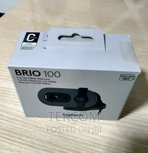 Logitech Brio 100 Webcam || Brio 100 1080p Webcam