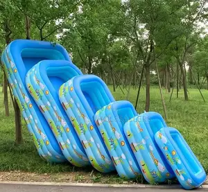 *Summer Inflatable Pool for Kids Family With Electric Pump*