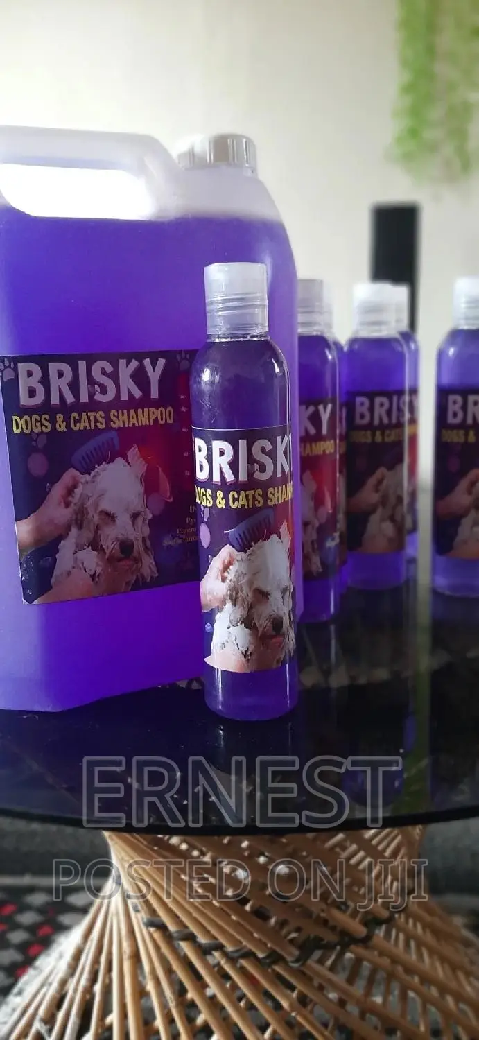 Brisky Dog Cat Shampoo.