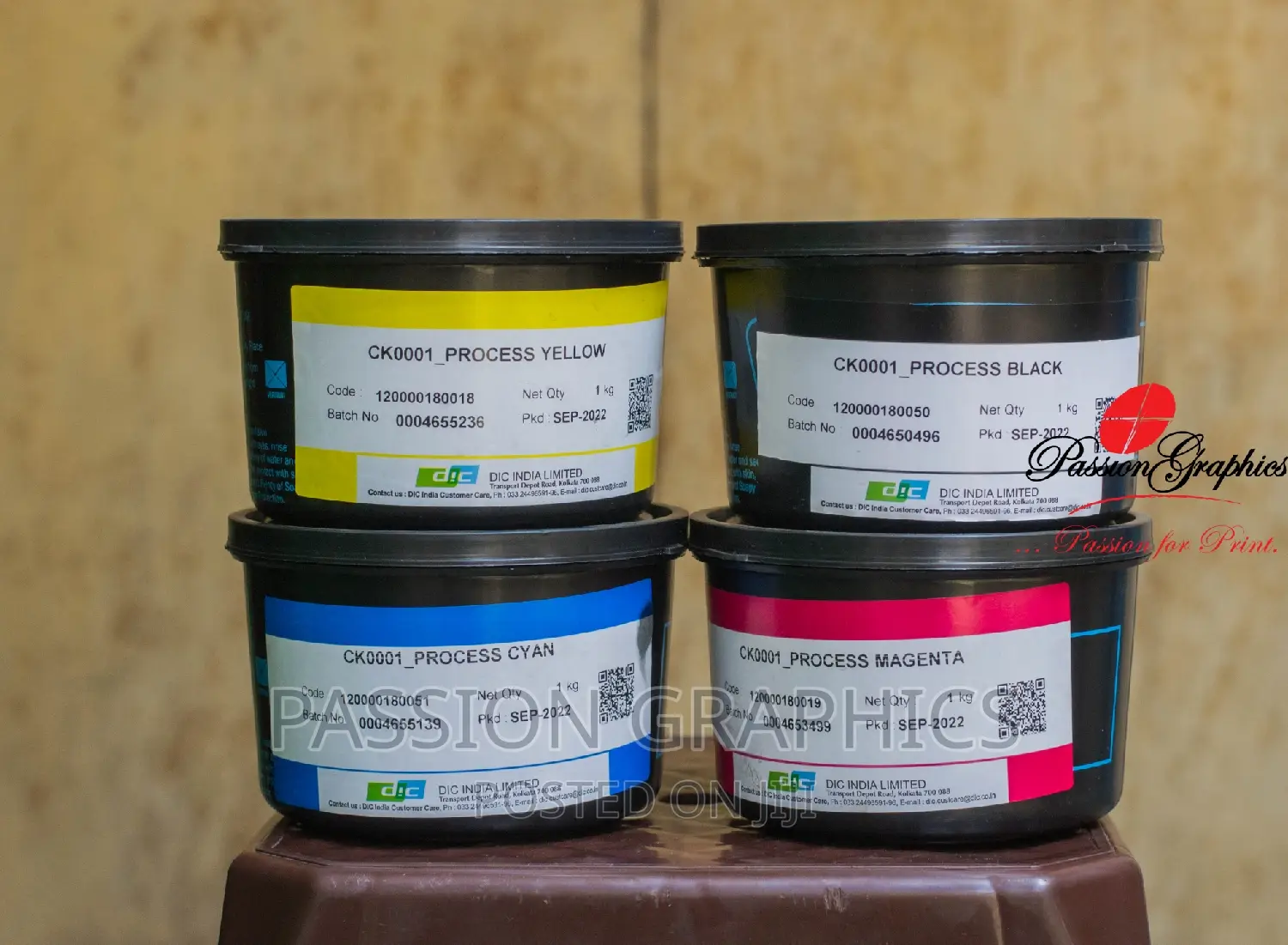 Dic Process Cmyk Inks (Offset Printing)