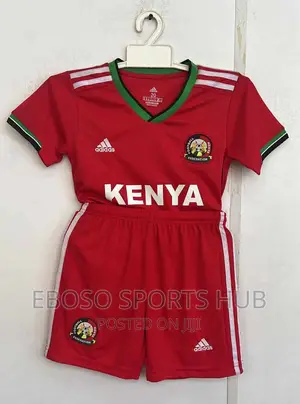 Kenya Original Football Jerseys Red and White