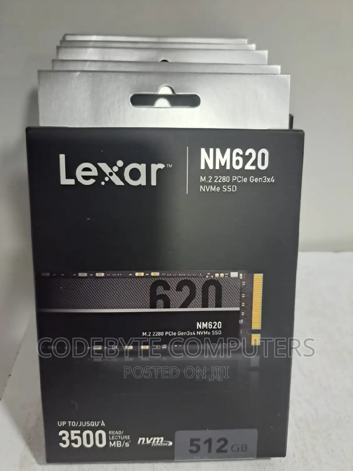 Lexar Nm620 M. 2 2280pclegen Nvme Ssd 512gb