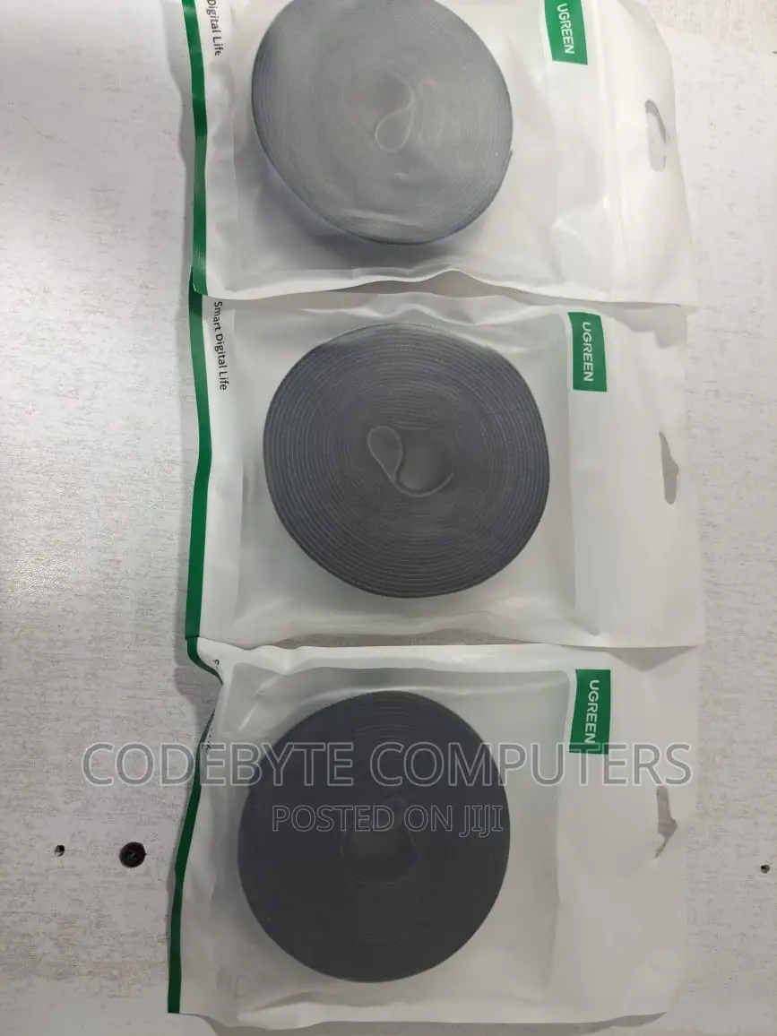 UGREEN Cable Organizer 5m Black (Cable Ties)