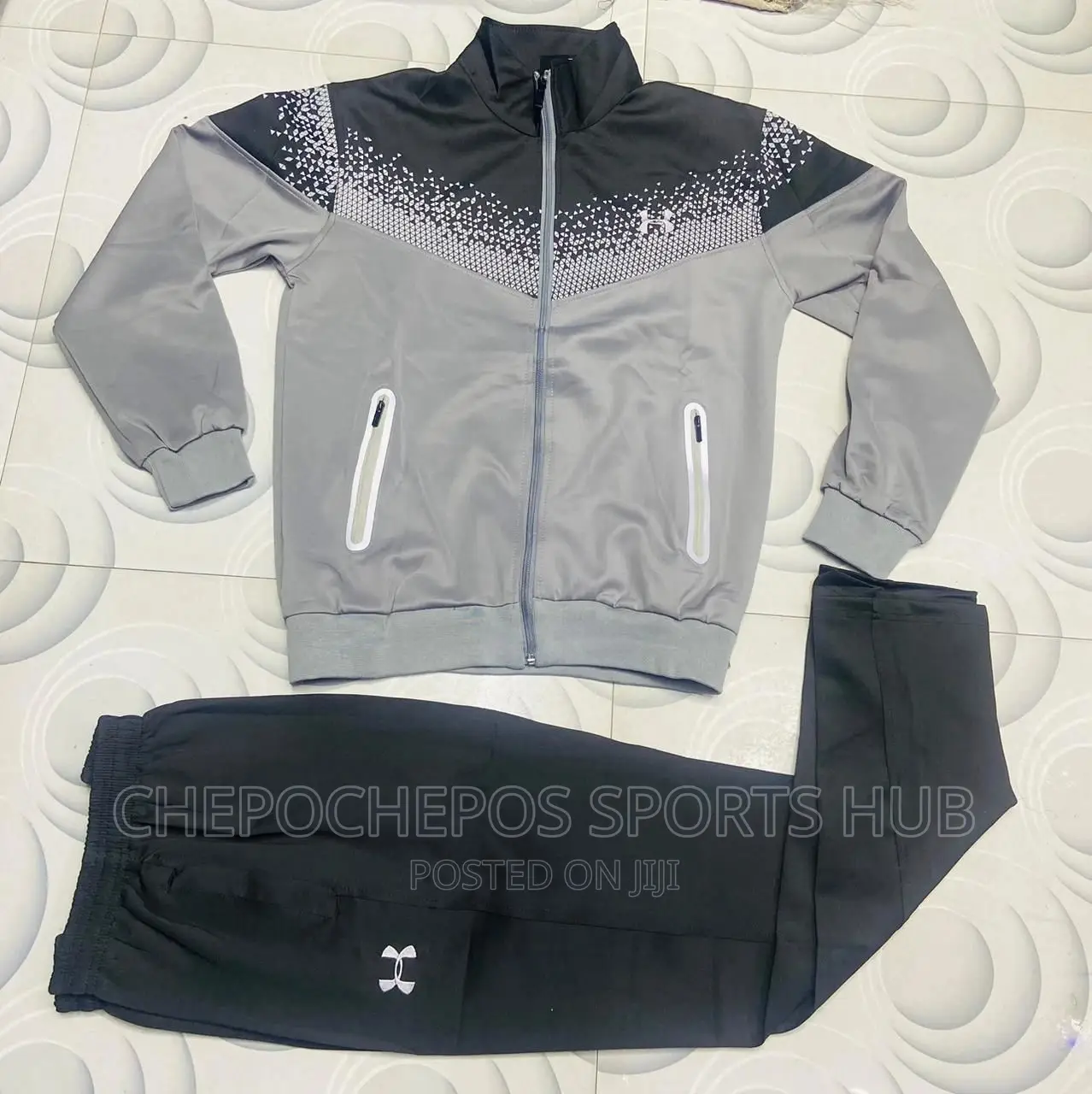 Quality Imported Grey Tracksuit