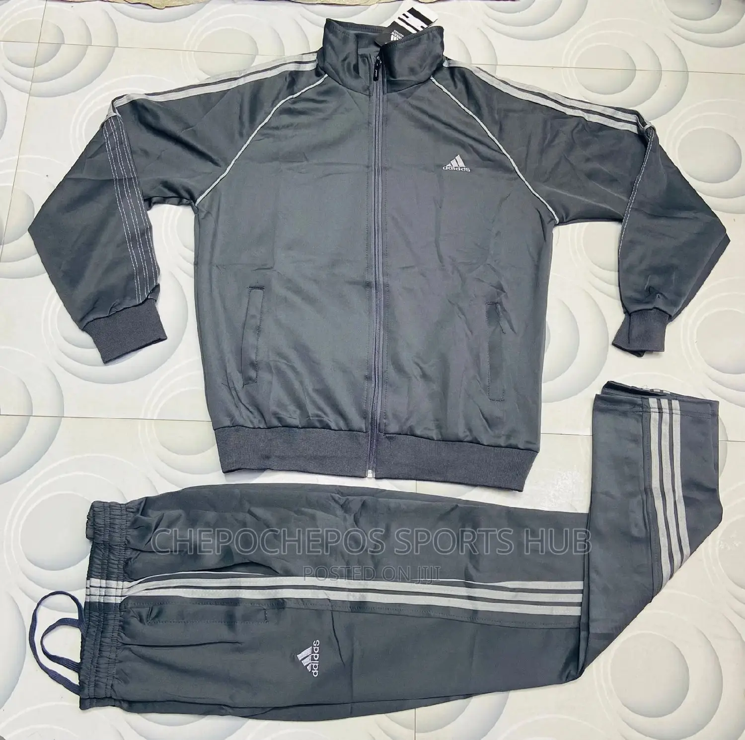 Quality Imported Grey Tracksuit