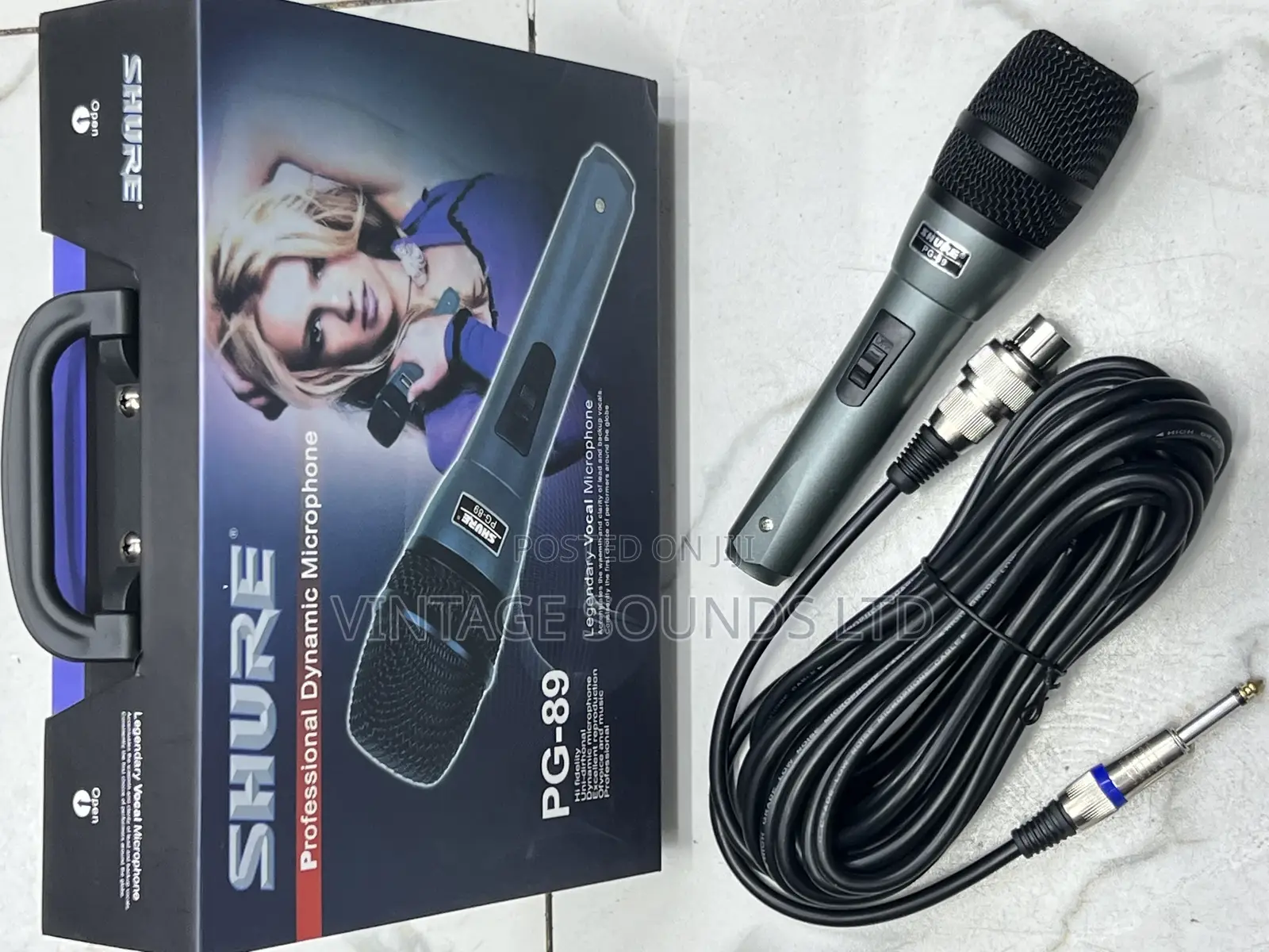 Shure PG89 Professional Dynamic Microphone