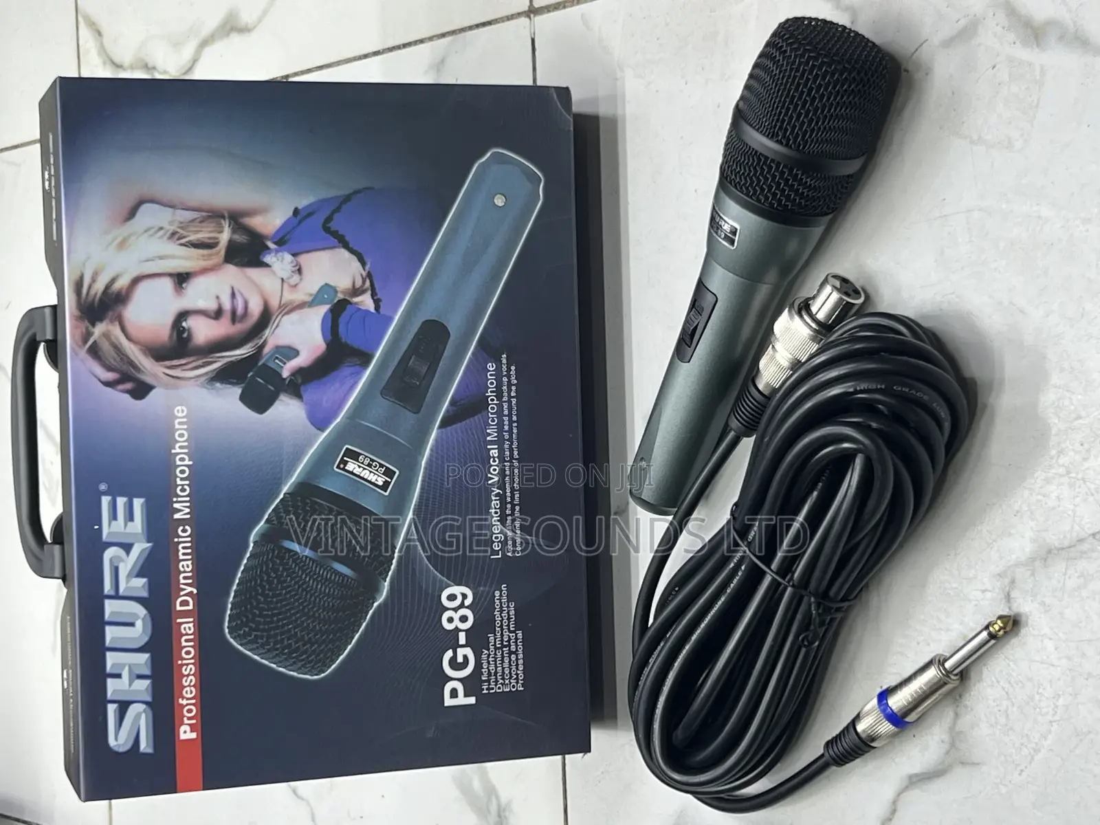 Shure PG89 Professional Dynamic Microphone