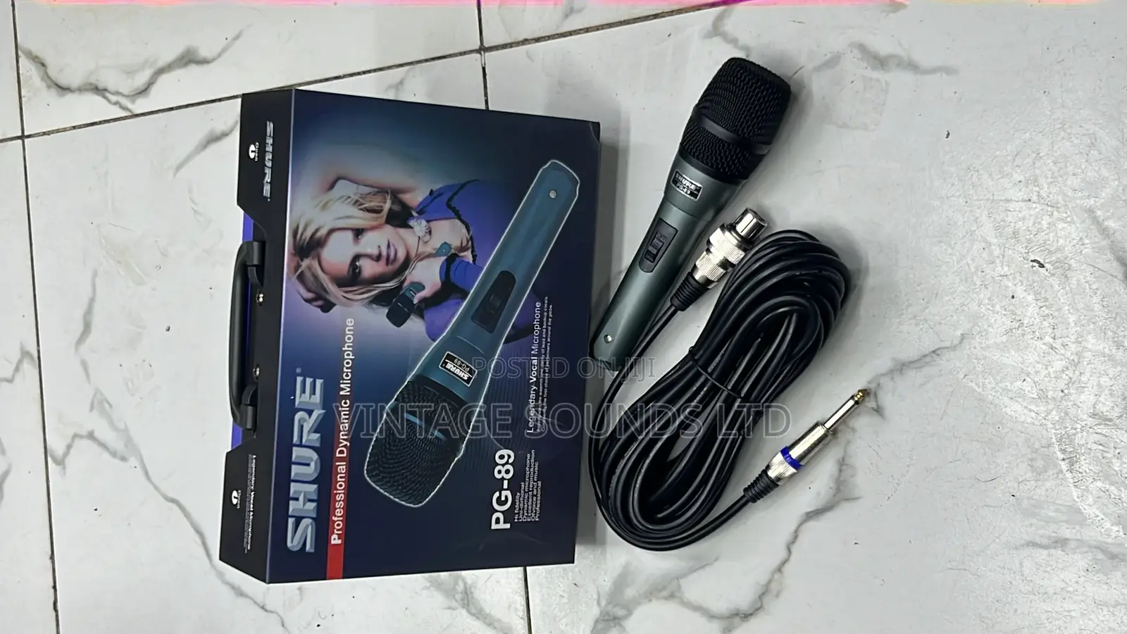 SHURE PG 89 Vocal Dynamic Microphone