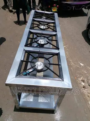 Commercial Gas Cooker Four Burner