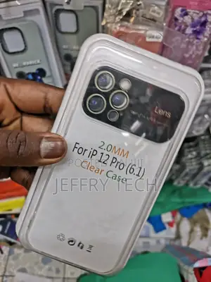 Case Clear Large Window for iPhone 12 PRO