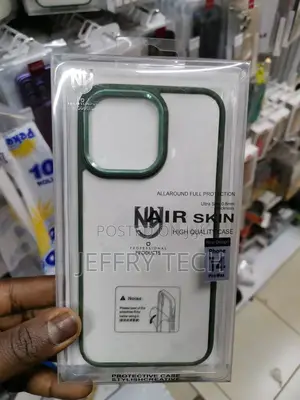 Transparent Color Borders Airskin Case for iPhone 13 Pro Max