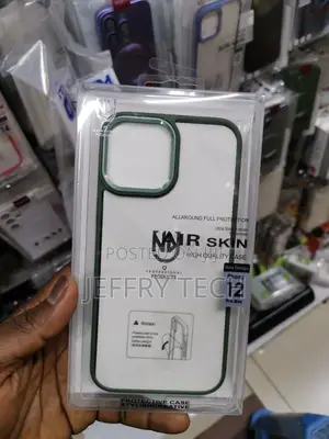 Transparent Color Borders Airskin Case for iPhone 12 Pro Max