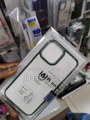 Transparent Color Borders Airskin Case for iPhone 12 Pro Max