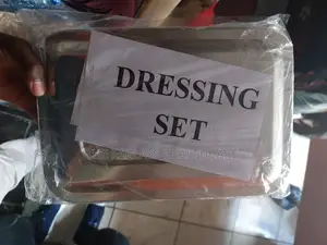 Surgical Dressing Set With Tray.