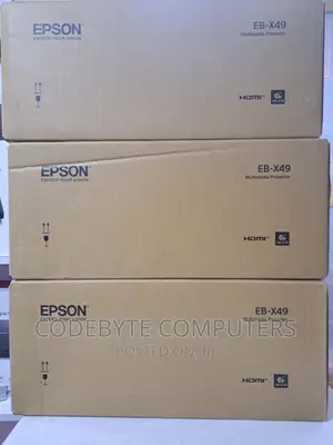 Epson Eb-X49 Projector 3l Cd Technology 3600 Lumen - 2400 Lu