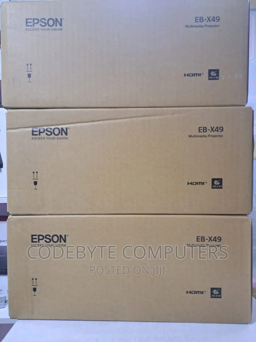 Epson Eb-X49 Projector 3l Cd Technology 3600 Lumen - 2400 Lu