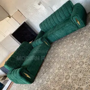 Green 5 Seater Classic Sofa
