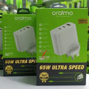 Oraimo Powergan65 65W Ultra Speed Charger