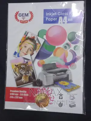 Inkjet Gloss Photo Paper A4