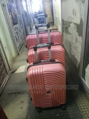Fibre Suitcase 3 In1 Luxurious