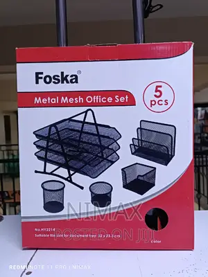 Office Tray Desk Set of 5pcs