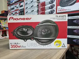 350 Watts Pioneer TS-A1687S Powerful Door Speakers