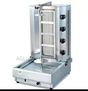 Shawarma Machine 4 Burner Stainless Steel