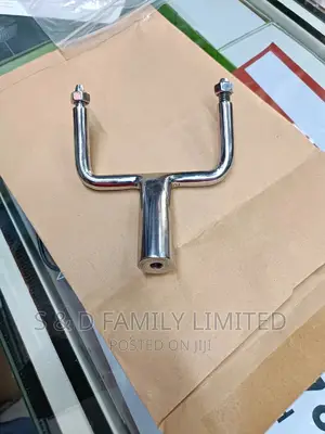Chrome Double Microphone Stands