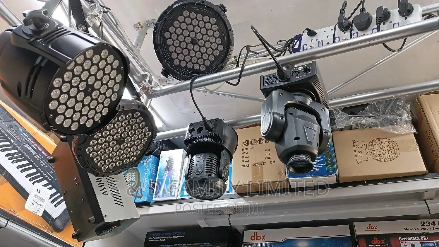 60 LED Par Cans Lights