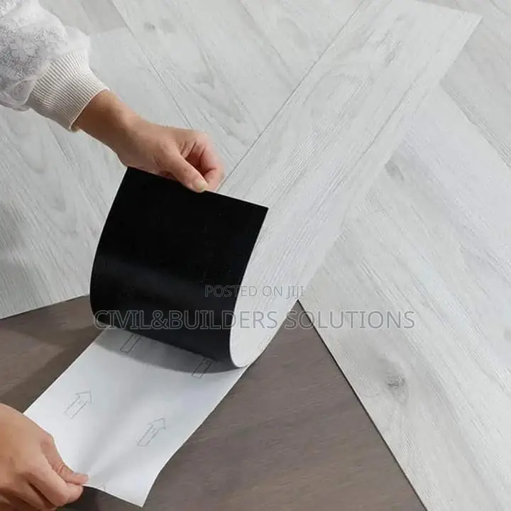 White Lvt Self Sticking Tile