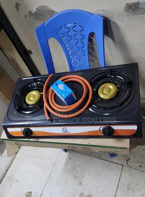 Cooker 2burner Gas Cooker Complete With Pipe and Regulator