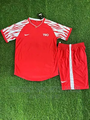 Yellow, Nike Football Uniform.
