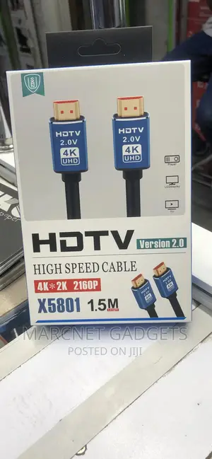 High Speed Gold Plated 2160P Hdmi Cale 32sound Channel