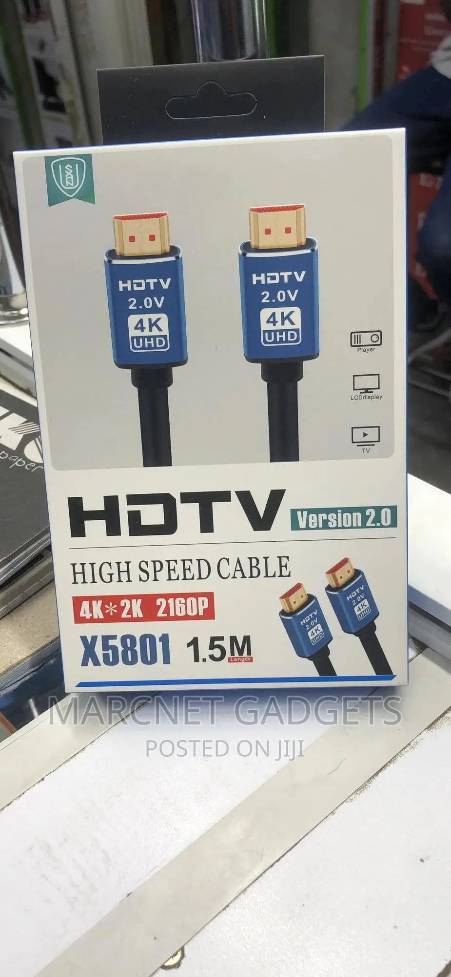 High Speed Gold Plated 2160P Hdmi Cale 32sound Channel
