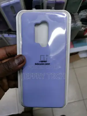 Purple Silicone Case for Oneplus 8 Pro