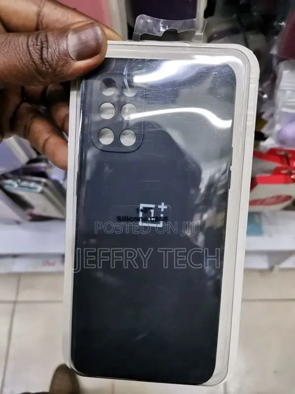 Black Silicone Case for Oneplus 8t