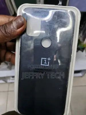 Black Silicone Case for Oneplus Nord N10