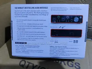 Scarlett 2i2 Audio Interface 3rd Gen