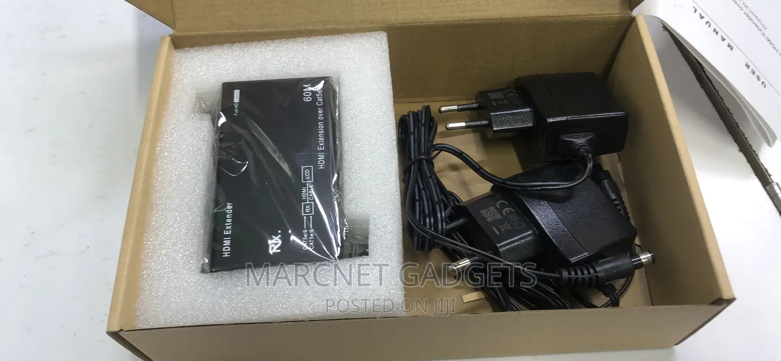 Hdmi Extender by Lan Full HD 60m Over Single Lan
