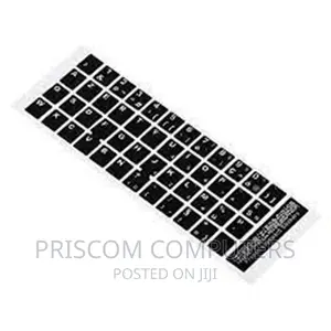 Laptop Keyboard Stickers - English