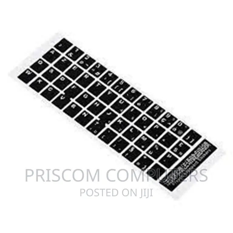 Laptop Keyboard Stickers - English