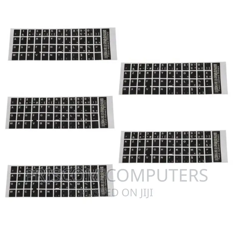 Laptop Keyboard Stickers - English