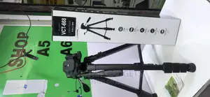 Yunteng VCT 668 Alloy Aluminum Video Camera Tripod Stand