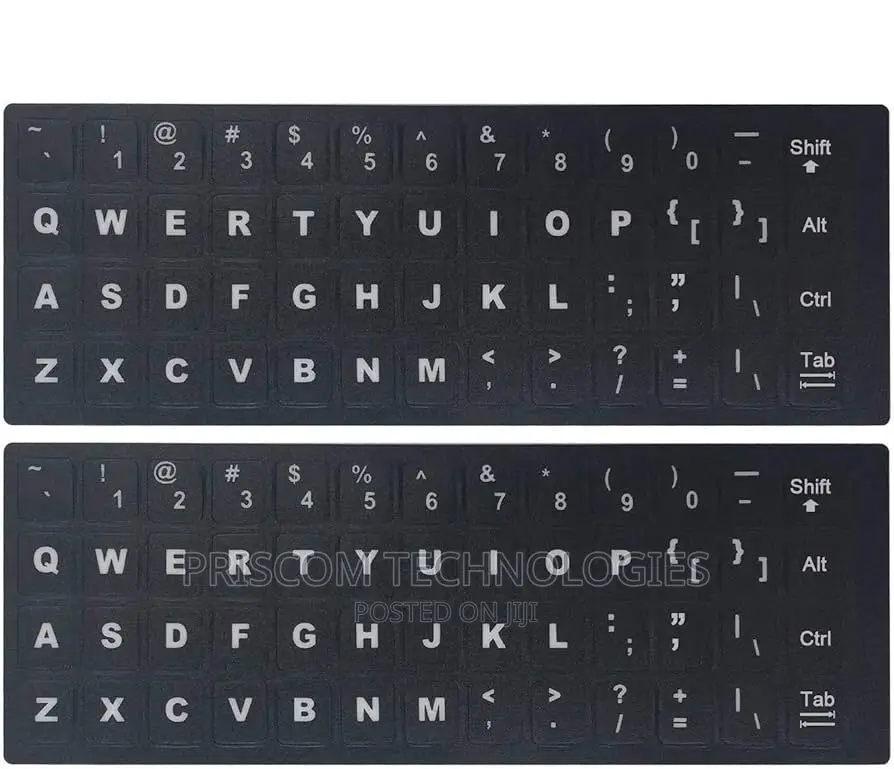 Laptop Keyboard Stickers