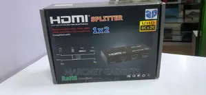 2 Way Powered Hdmi Splitter With High Resolution