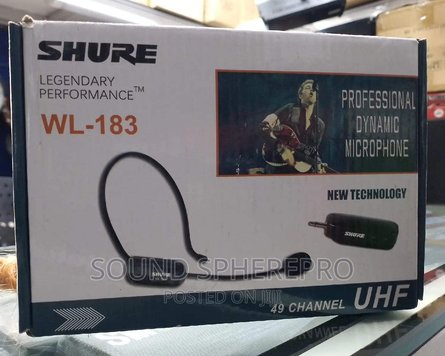 Shure WL-183 Lapel Wireless Microphone