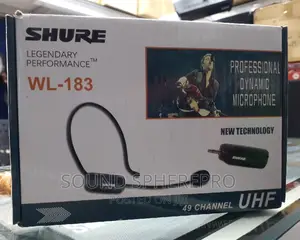 Shure WL-183 Lapel Wireless Microphone