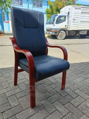 Executive Imported Morden Leather Visitors Chairs