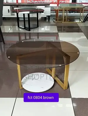 Round Glass Table