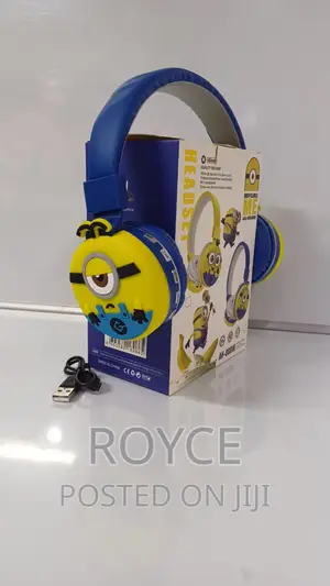 Kids Cartoon Themed Wireless Headphones